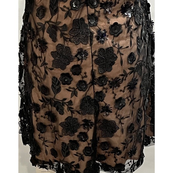 For Love & Lemons Beatrice Strappy Sequins Velvet Band Straps Mini Dress Sz Med - Picture 8 of 16